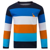 PX802: Baby Boys Multicolour Stripe Top  (NB- 24 Months)